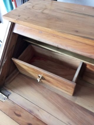 Scrittoio a ribaltina in legno