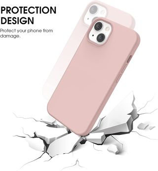 ✨ - ABITKU Compatible con iPhone 13 Case 2021, Sil