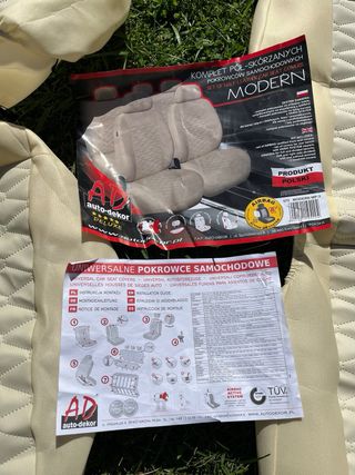 Fundas asientos del Coche en cuero sintético 