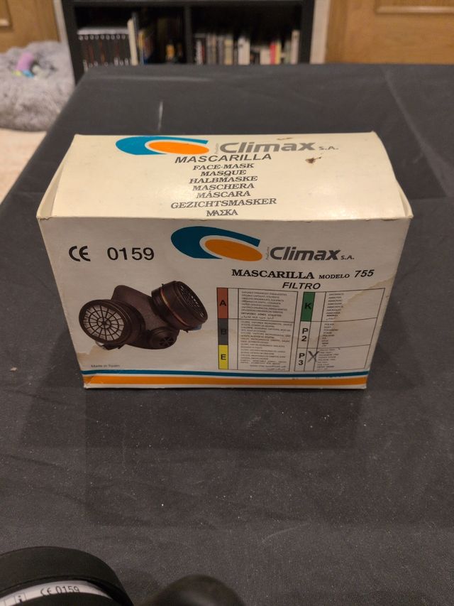 Mascarilla Climax Modelo 755 con Filtros