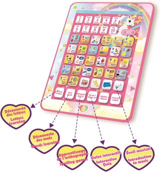 ✨ - Lexibook JCPAD002UNIi1 - Tableta educativa bil