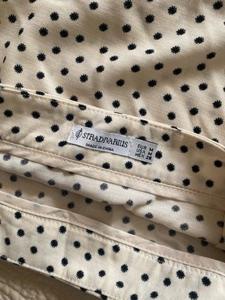 Falda pantalón lunares Stradivarius