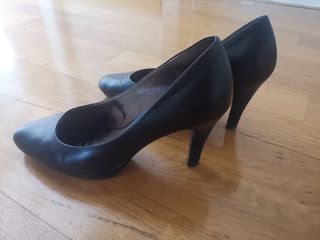 Zapatos de tacón negros mujer