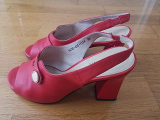 Zapatos rojos elegantes talla 37