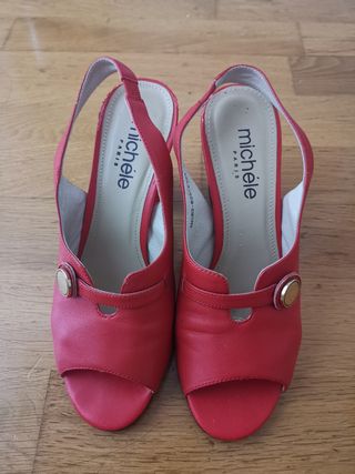 Zapatos rojos elegantes talla 37
