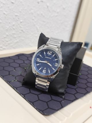 Reloj BINBOND Hombre Azul y Plateado
