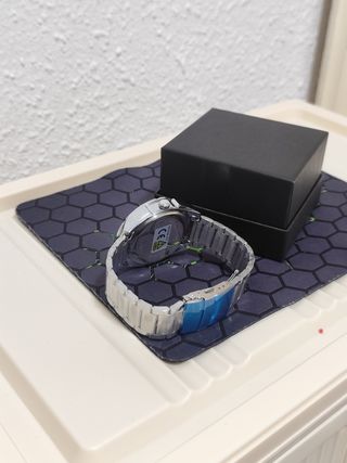 Reloj BINBOND Hombre Azul y Plateado