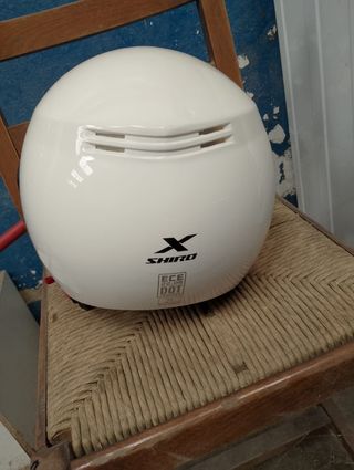 Casco Moto Shiro Blanco