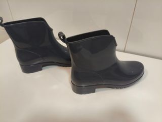 Botas de agua grises italianas talla 39 nuevas 