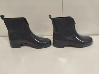 Botas de agua grises italianas talla 39 nuevas 