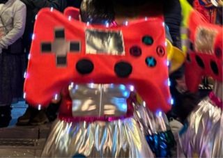 Disfraz Tetris Comecocos 
