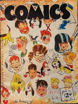 FUMETTI di Walter T Foster libro da disegno