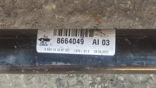TRANSMISION TRASERA IZQUIERDA BMW SERIE 5 FAMILIA