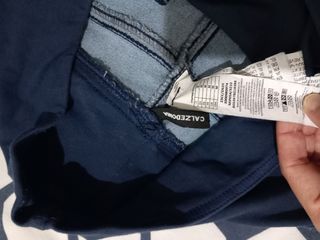 Lote 3 pantalones Premamá Mango, kiabi, calzedonia