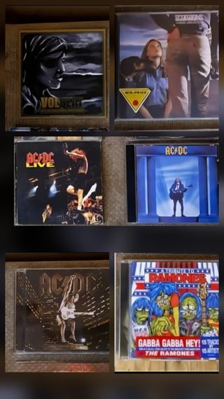 Confezione da 6 CD Rock