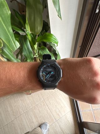 Reloj G-Shock Negro y Azul
