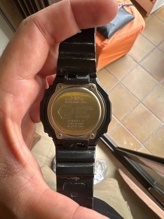 Reloj G-Shock Negro y Azul
