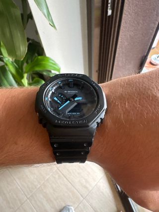 Reloj G-Shock Negro y Azul