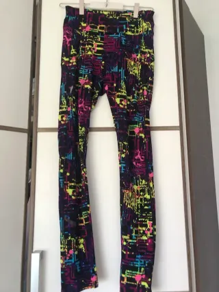 Mallas deportivas estampadas multicolor