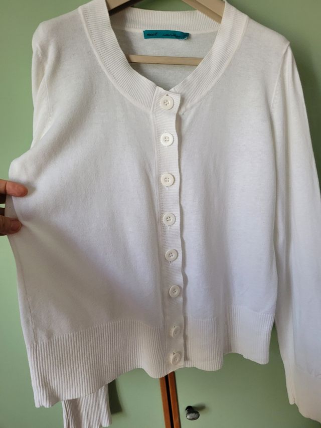 Cardigan Next bianco