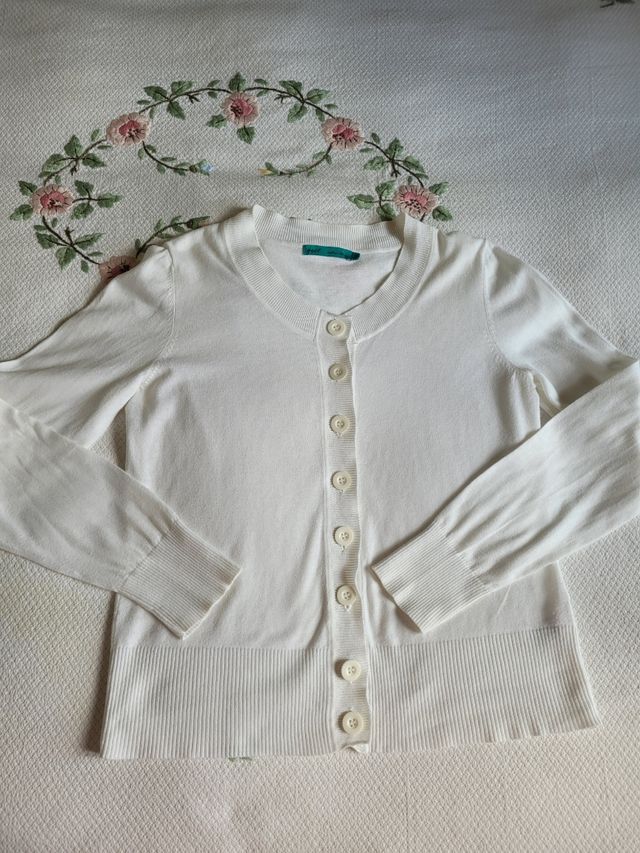 Cardigan Next bianco