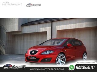 SPOILER DELANTERO DESCATALOGADO SEAT LEON 1P NEGRO BRILLO