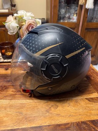 Casco Unik Talla XL Dorado
