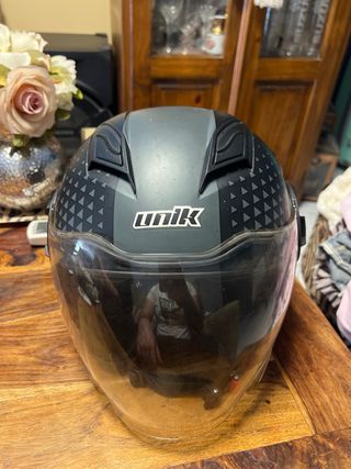Casco Unik Talla XL Dorado