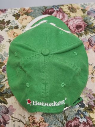 Cappellino Heineken Verde con Numeri 33