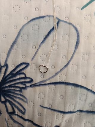 Collana con ciondolo cuore cristallo