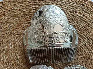 Peinetas Falleras Plateadas
