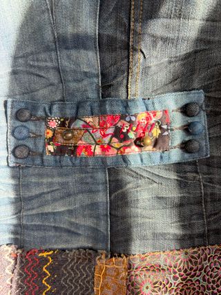 Chaleco Desigual Vaquero Multicolor