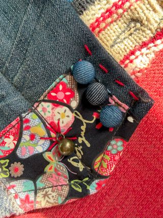 Chaleco Desigual Vaquero Multicolor