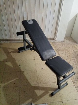 Banco de pesas para entrenamiento