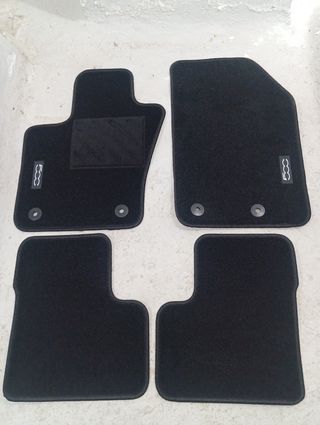 Alfombrillas Fiat 500X Negras
