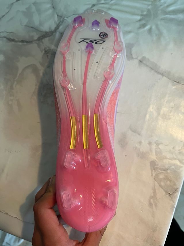 Scarpe calcio Adidas F50 Rosa/Bianche