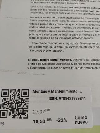 Montaje de Sistemas Informáticos - 9788428339841