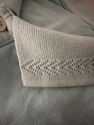 Camiseta Polo Azul Claro