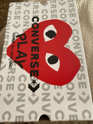 Converse Play Comme des Garçons Corazón Talla