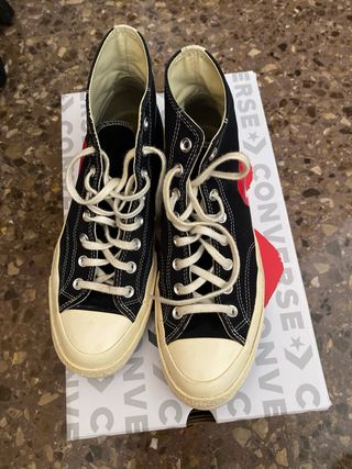 Converse Play Comme des Garçons Corazón Talla