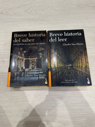 Lote: Breve historia del saber + Breve historia de