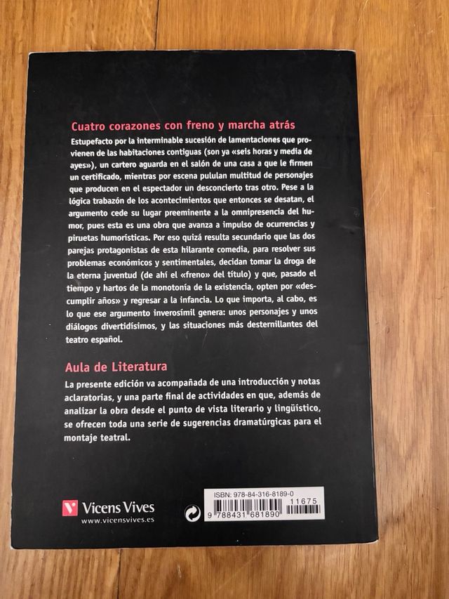 CUATRO CORAZONES CON FRENO Y MARCHA ATRAS