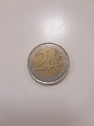 Moneda 2€ Francesa del año 2001 con errores.
