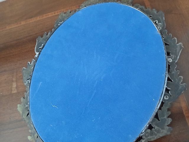 Quadro religioso antico cornice bronzo