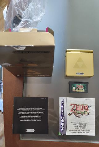 Nintendo Game Boy Advance SP Zelda Edición Limitad
