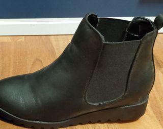 Botines negros talla 37