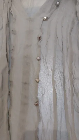 Blusa Massimo Dutti verde 