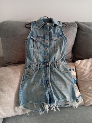 Mono vaquero Zara Talla XS