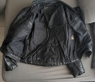 Chaqueta de cuero para moto