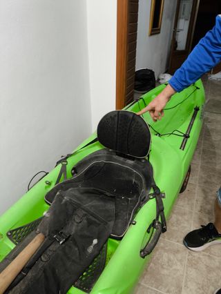 Piragua verde